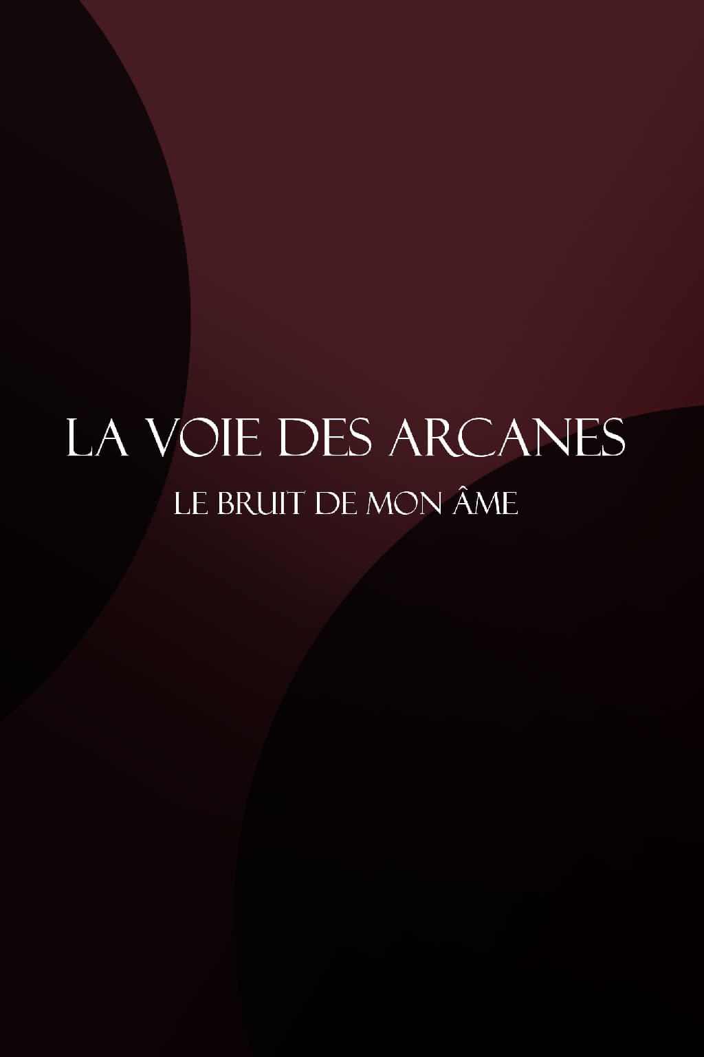 Couverture du livre « La voie des Arcanes » – Le bruit de mon âme, tome 1